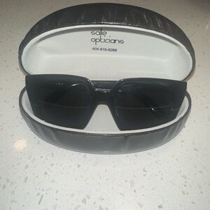 Christian Dior Black Sunglasses with Case